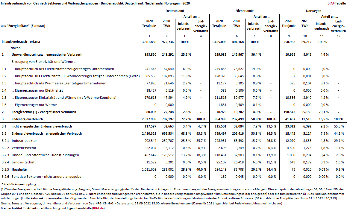 2022 10 27 inlandsverbrauch gas verbrauchergruppen de nl no 2020